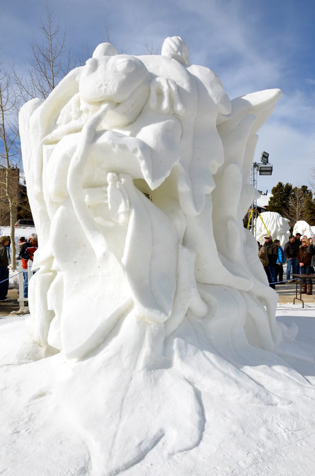 Breckenridge International Snow Sculpture Championships January Ice