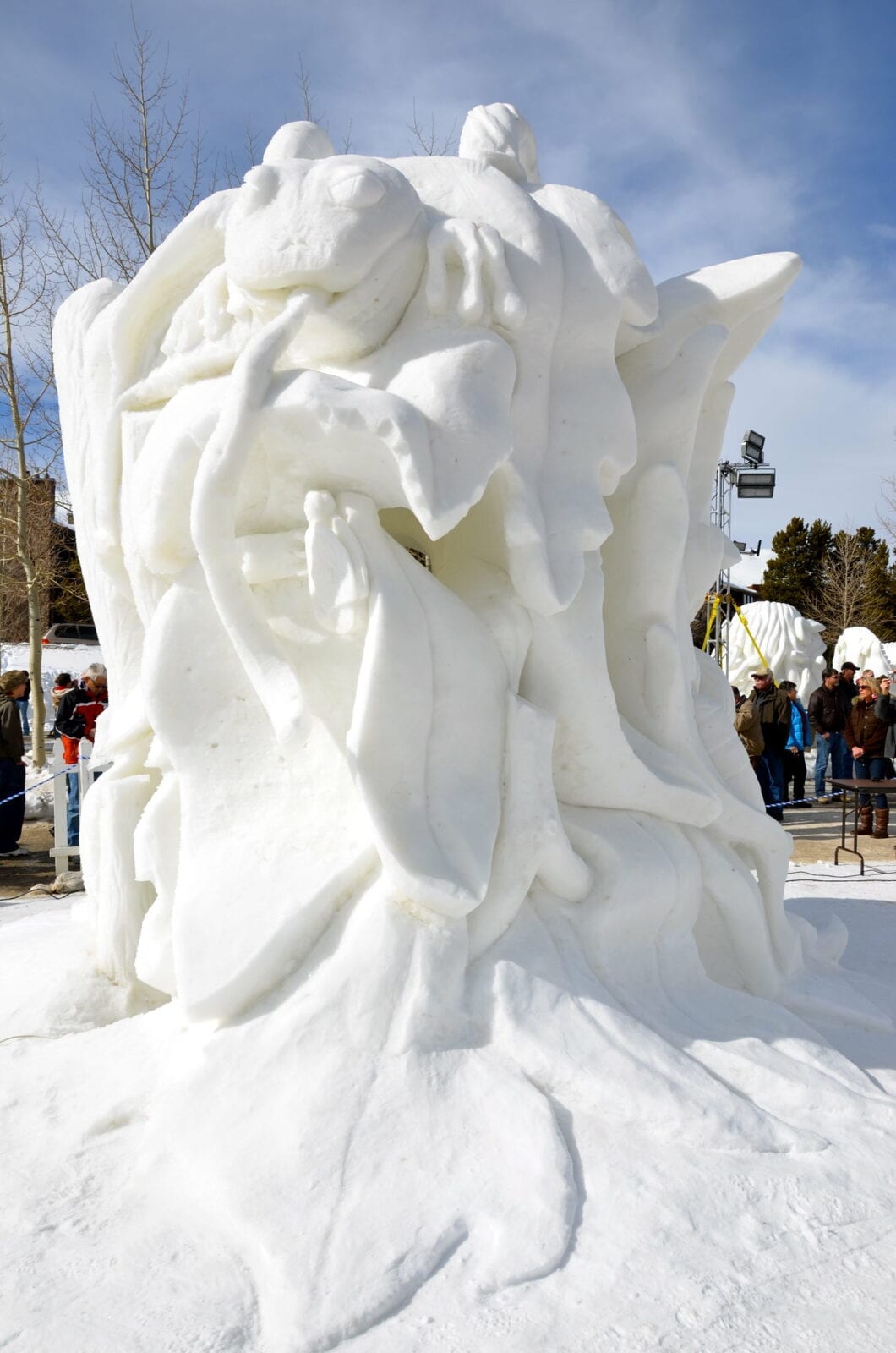 Breckenridge International Snow Sculpture Championships January Ice