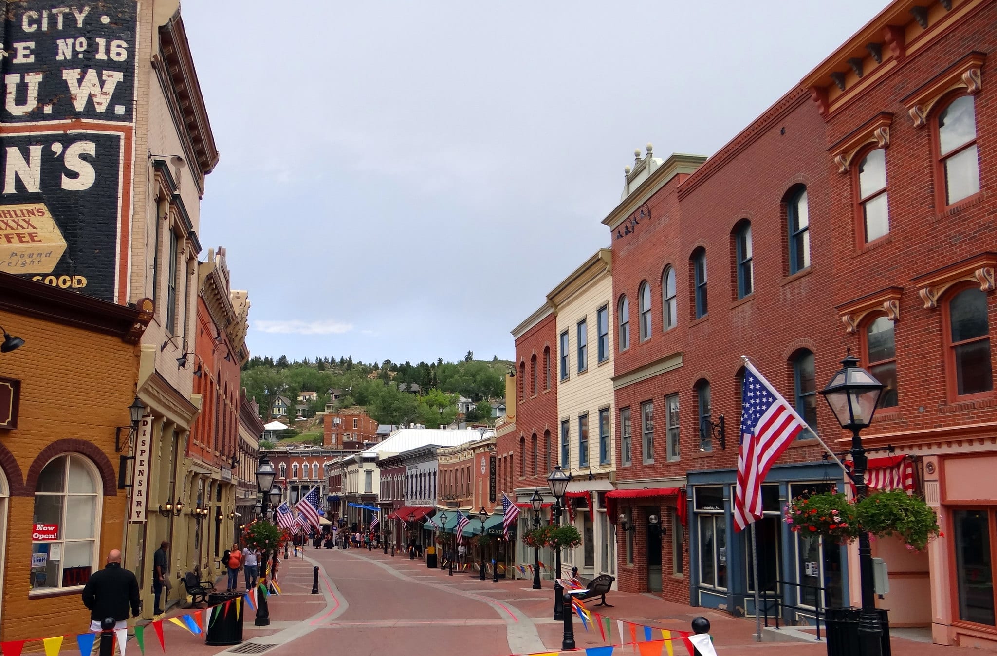 image of central city colorado