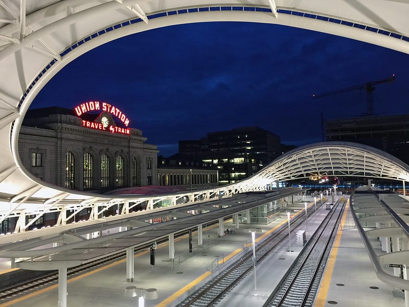 image of central terminal at denver union station