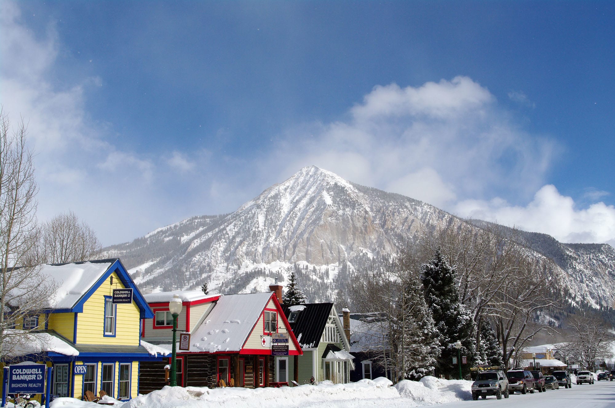 image of Crested butte downtown