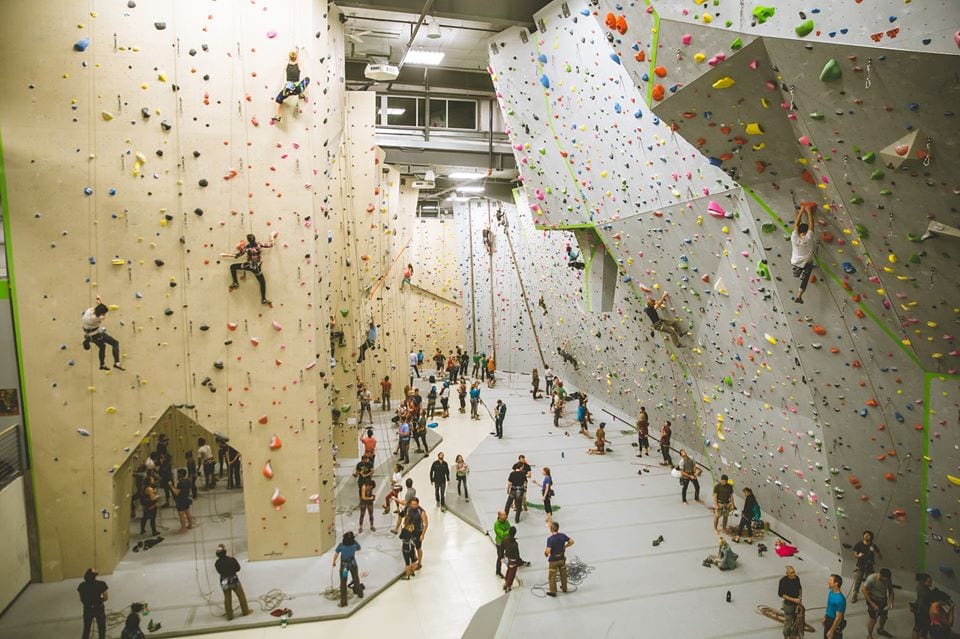 image of earth treks climbing gym