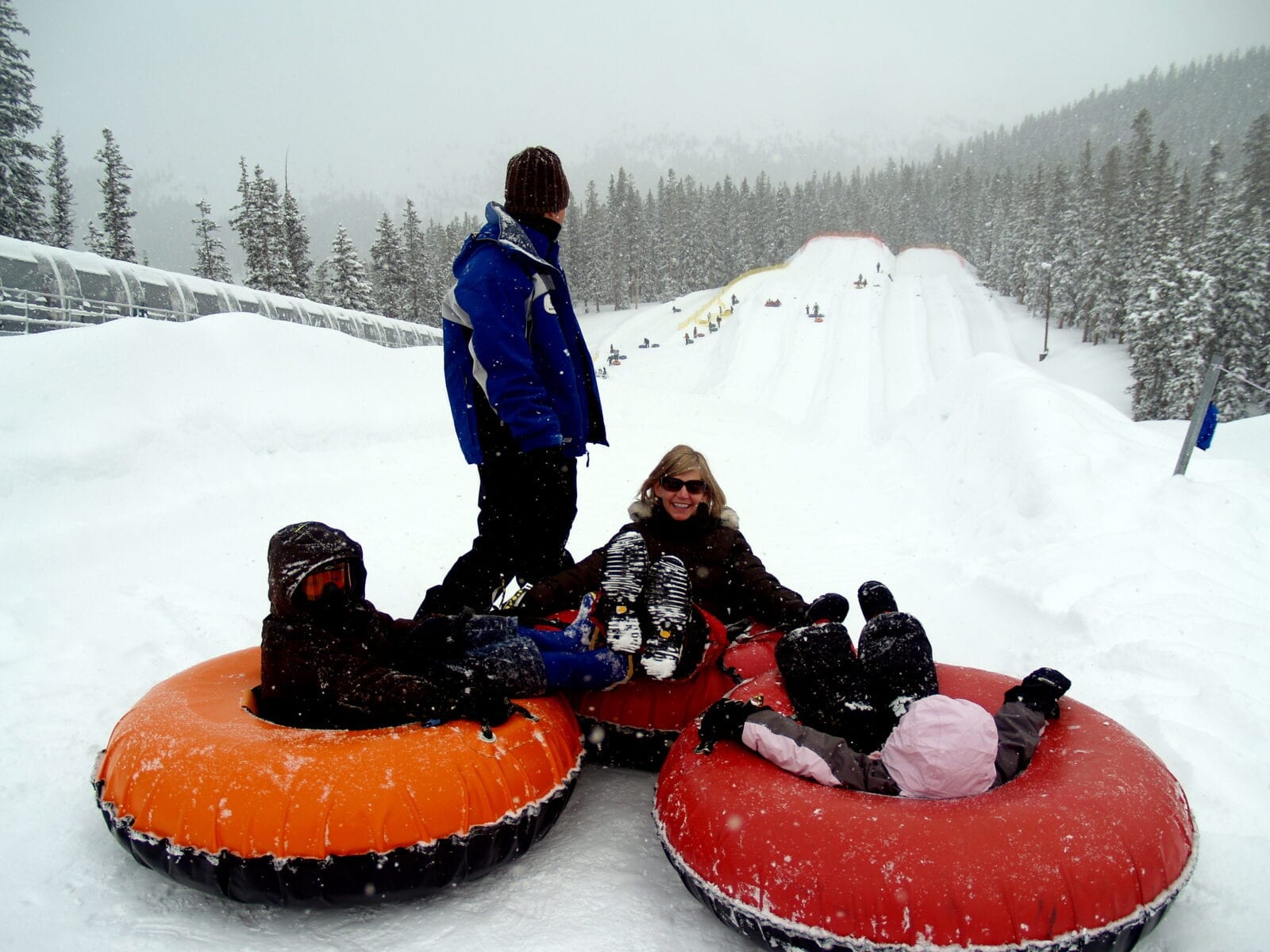 Rahills tubing on Keystone Resort, Colorado