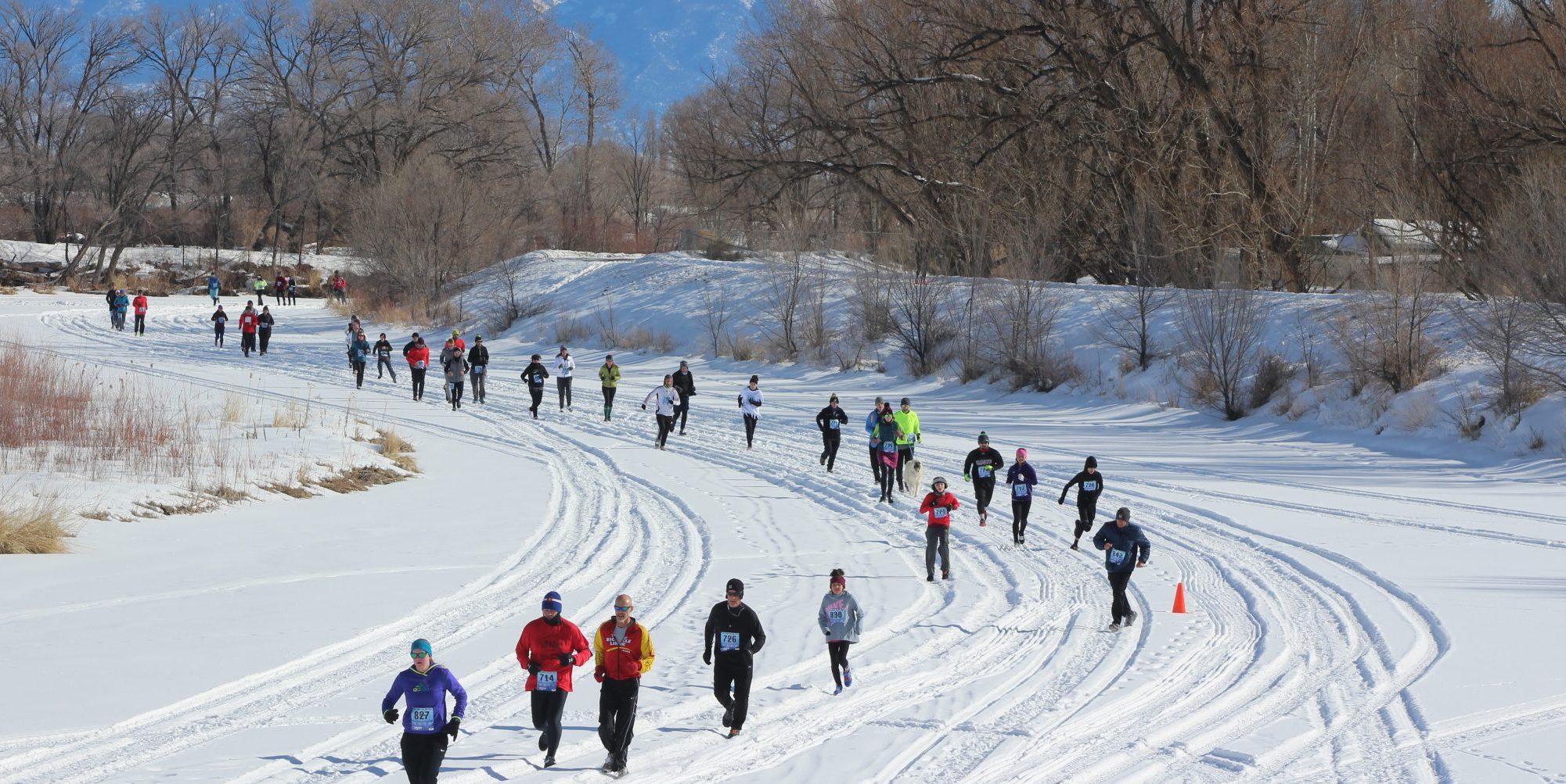 Rio Frio Ice Festival Alamosa, CO 5K Race on Rio Grande River