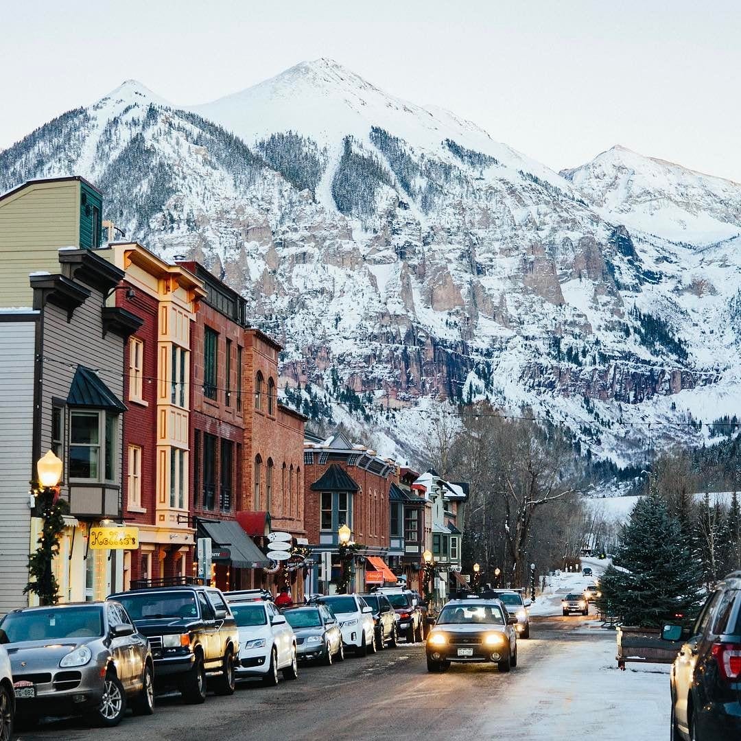 Winter at Telluride, Colorado