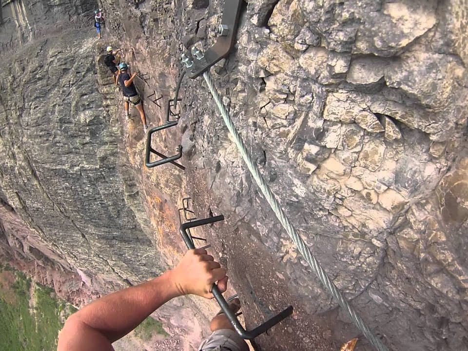 Via Ferrata Telluride Looking Down