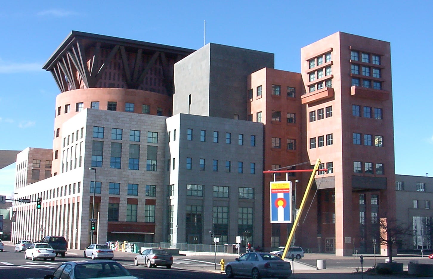 image of Denver central library