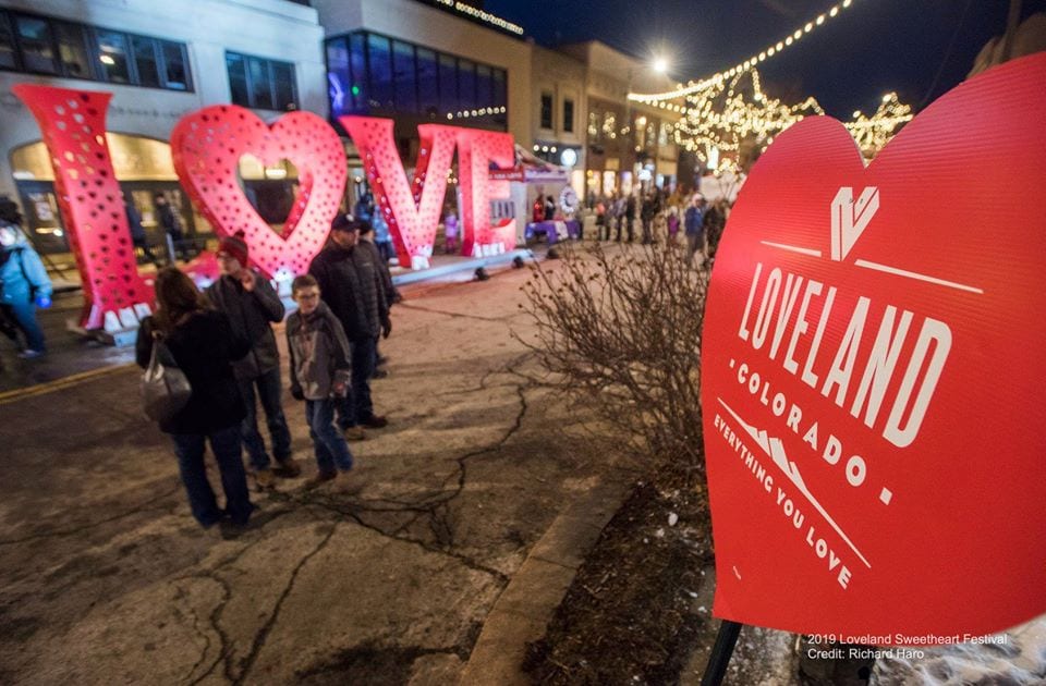 image of loveland sweetheart festival