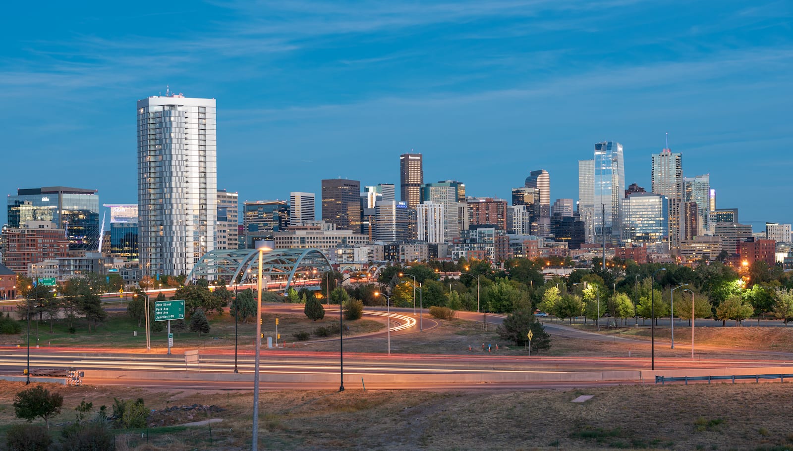 Colorado Tourism Downtown Denver Skyline