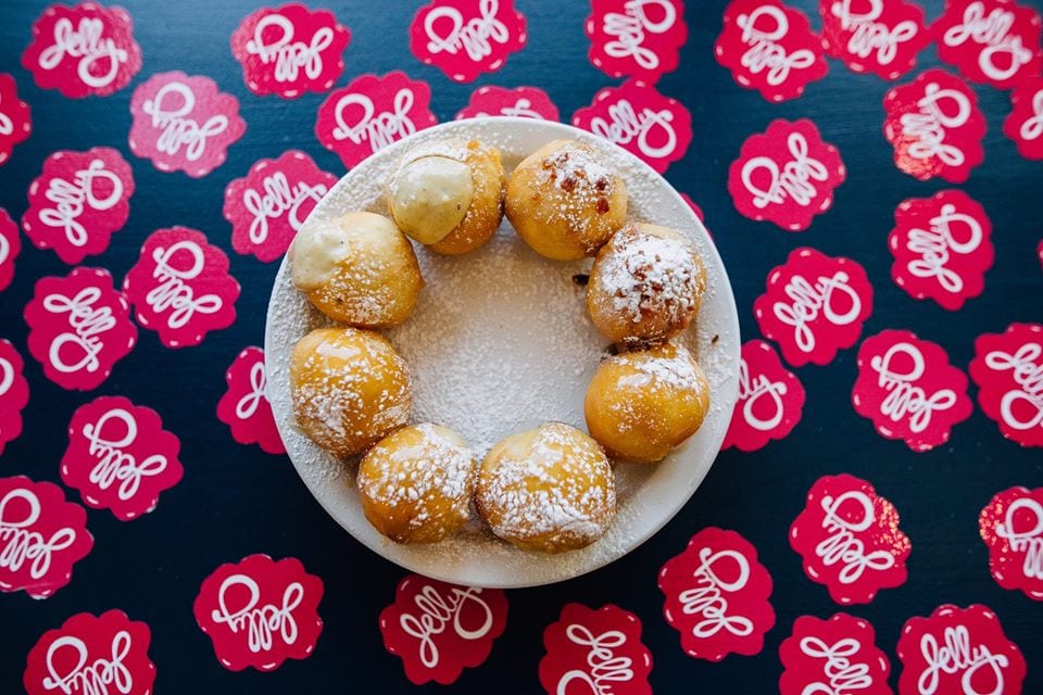 image of donut holes at jelly u cafe