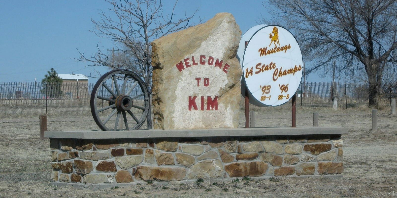 Kim Colorado Welcome Sign