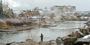 Pagosa Springs CO Winter Fishing San Juan River