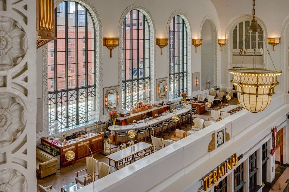 Cooper lounge at crawford hotel denver