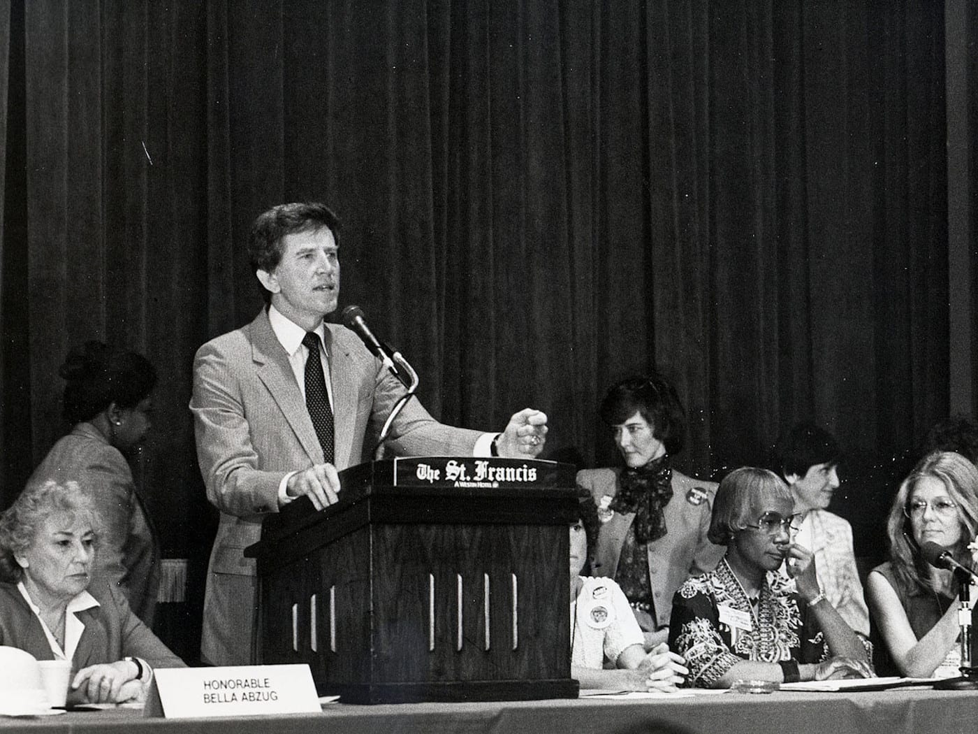 Colorado Democratic Senator Gary Hart Democratic National Convention 1984