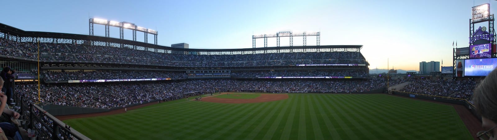 Coors Field Panorama Denver CO World Series 2007