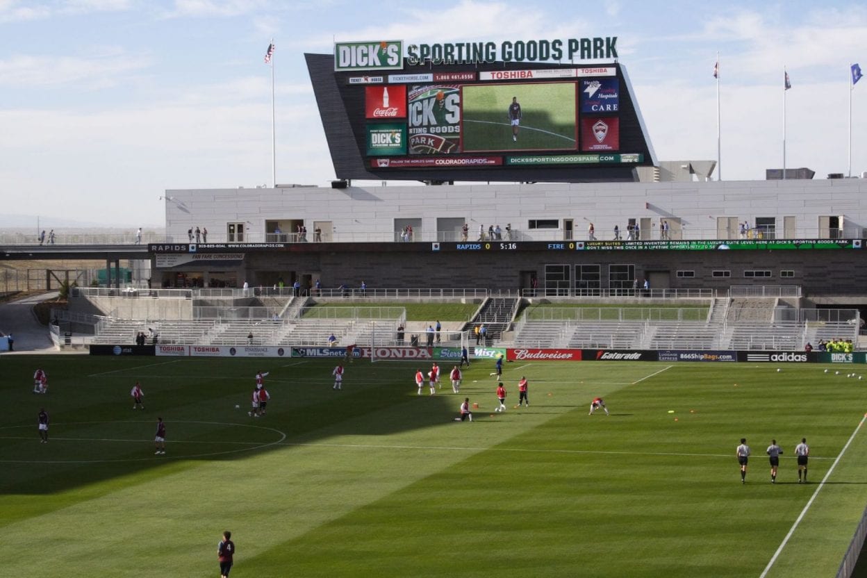 Dick’s Sporting Goods Park Commerce City, CO Pro Soccer Field and