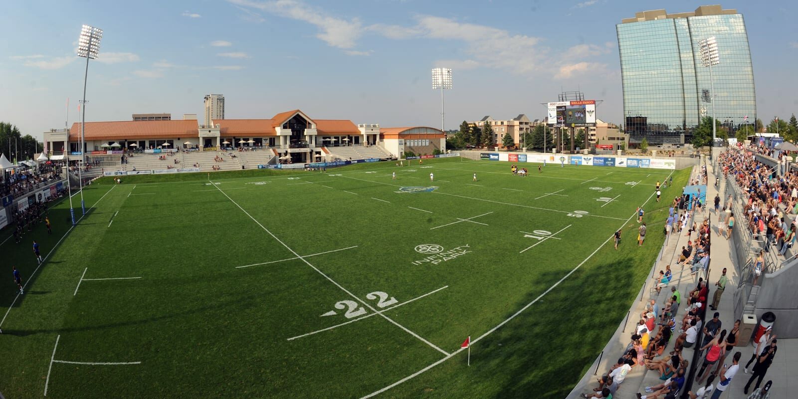 Infinity Park at Glendale Rugby Match Air Force vs Marine Corps