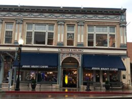 Johnny Nolon's Casino Cripple Creek Exterior Rainy Day