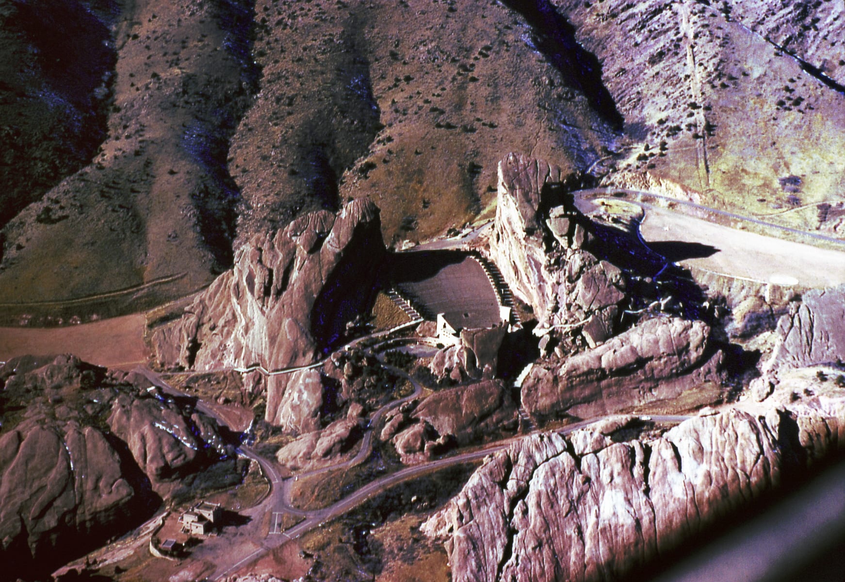 Red Rocks Amphitheatre Aerial View 1966