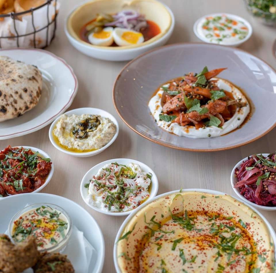 image of food from safta restaurant