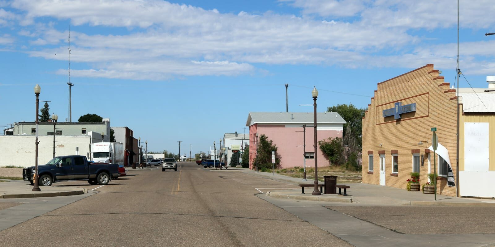 Stratton CO Downtown Business District Colorado Avenue