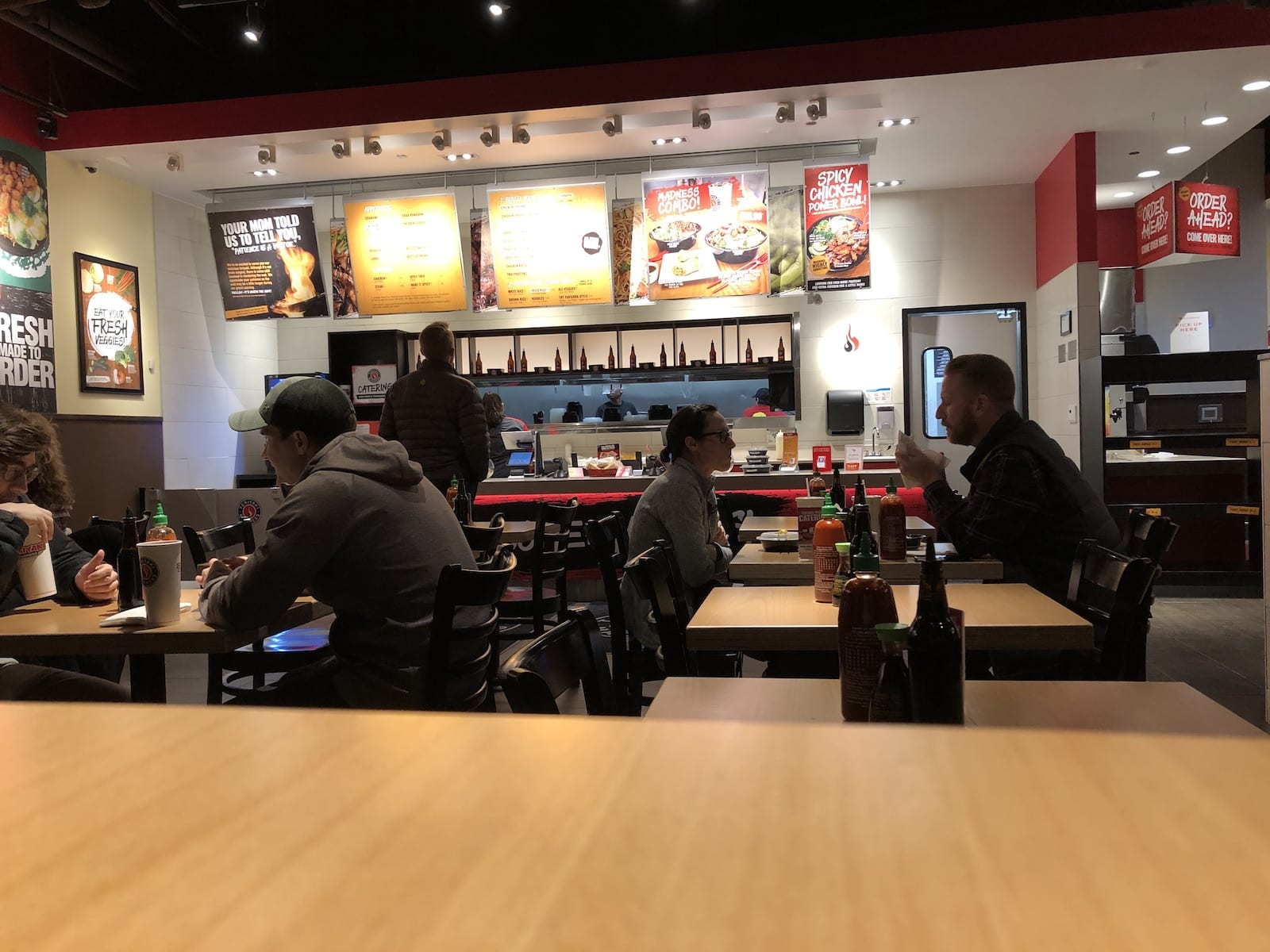Teriyaki Madness Downtown Denver Interior