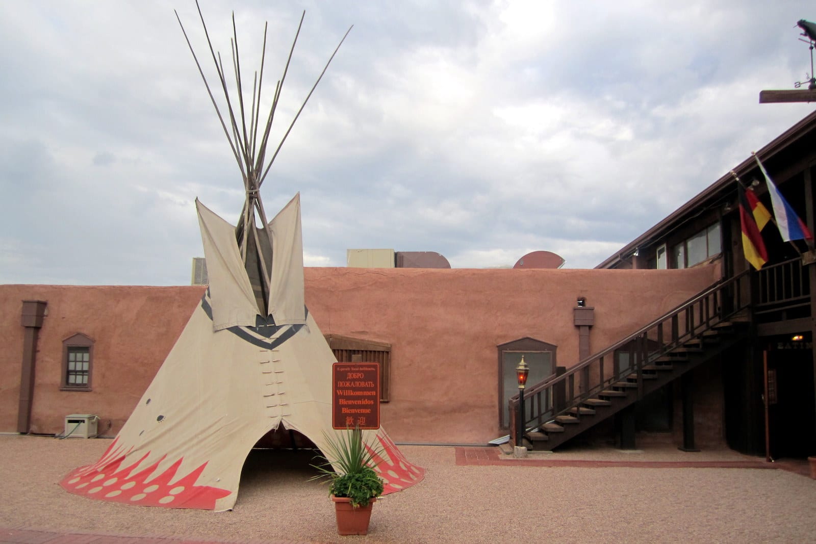The Fort Morrison CO Teepee