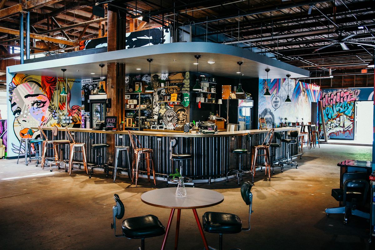 Image of the inside of The Infinite Monkey Theorem in Denver, Colorado