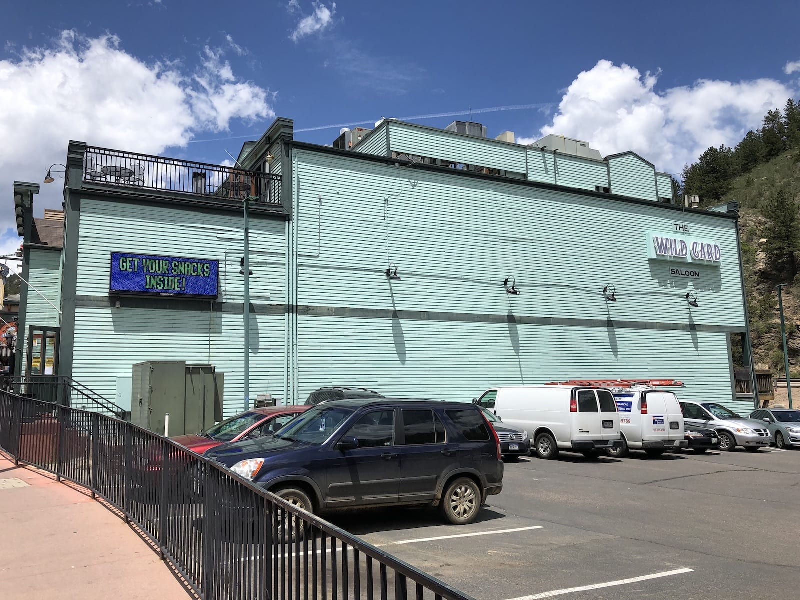 The Wild Card Saloon Black Hawk CO Parking Lot