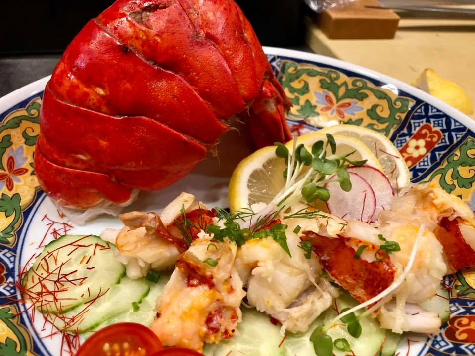 lobster dish at Amu in boulder