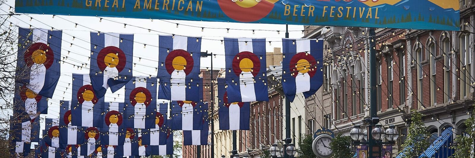 image of sign for great american beer festival denver