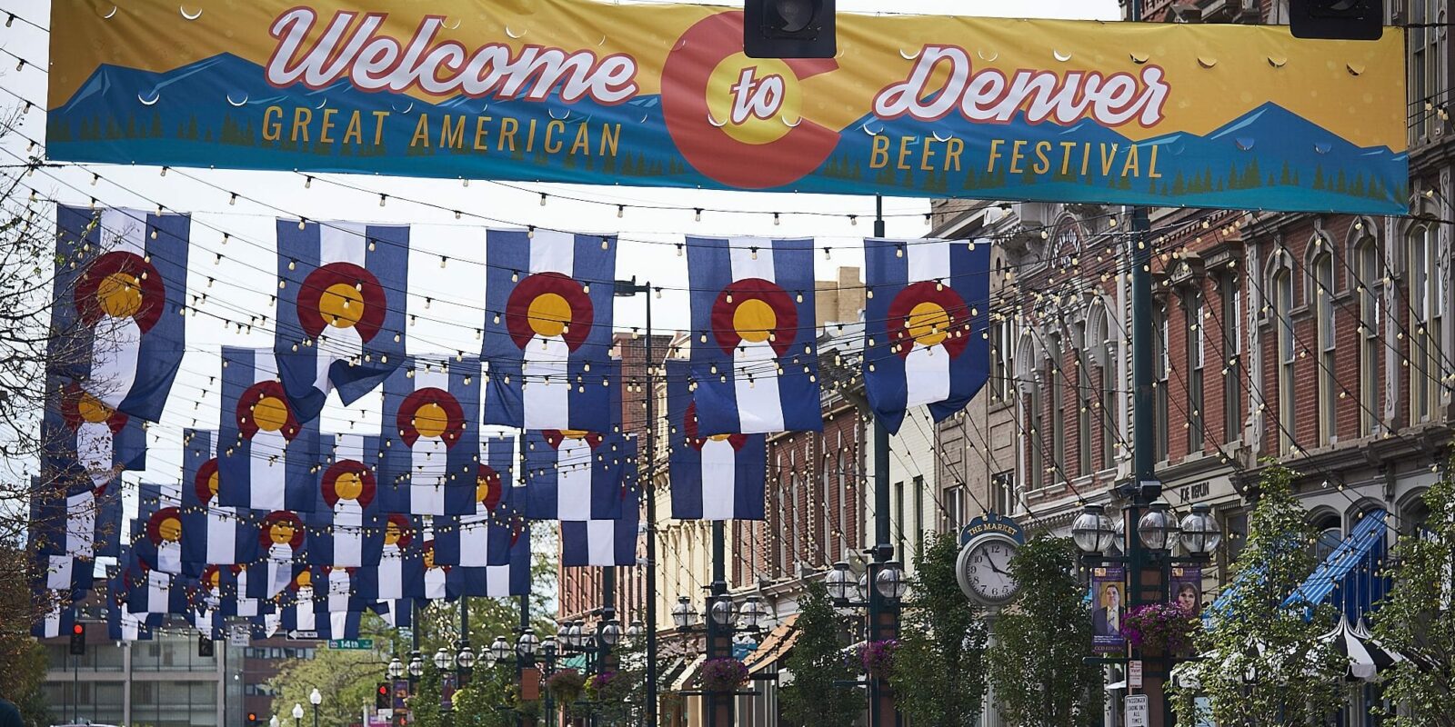 image of sign for great american beer festival denver