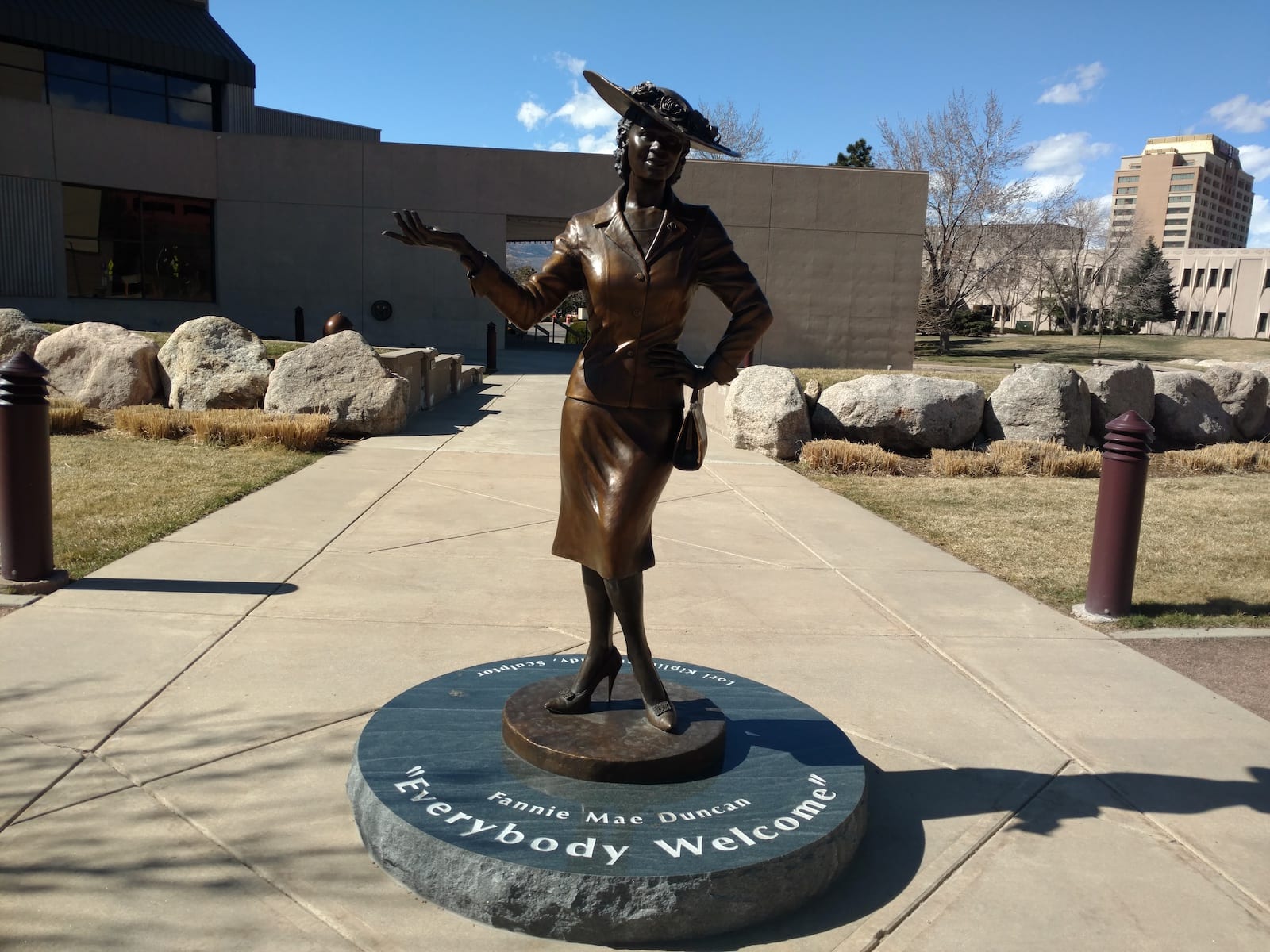 Fannie Mae Statue Colorado Springs