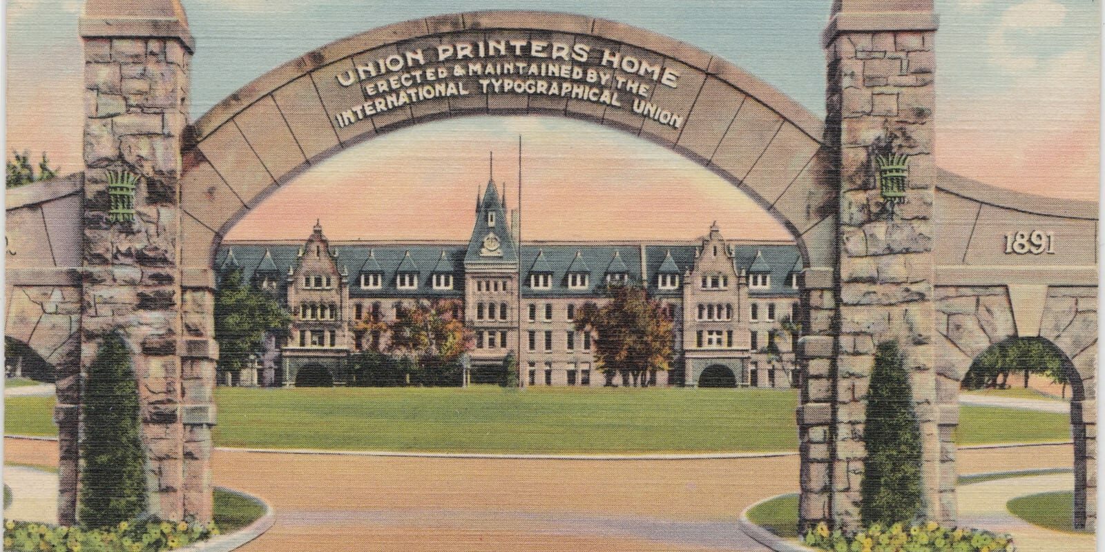 Union Printers Home Circa 1920 Colorado Springs