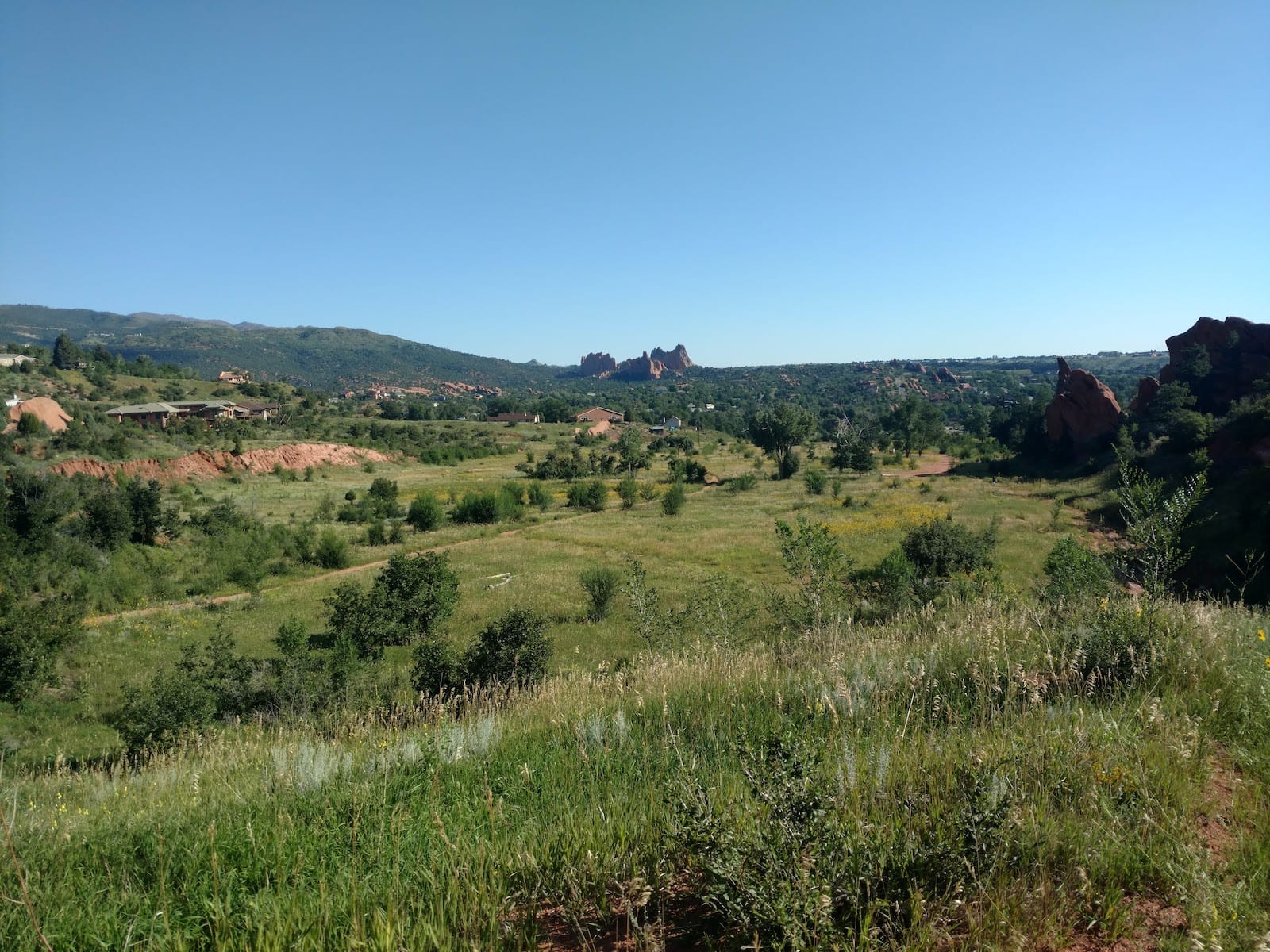 Ruang Terbuka Red Rock Canyon Colorado Springs