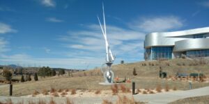 Metronome Sculpture Colorado Springs