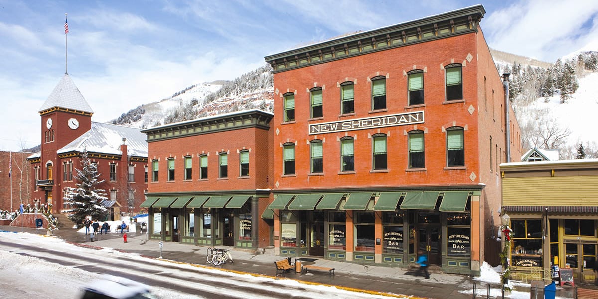 New Sherdian Hotel Telluride CO