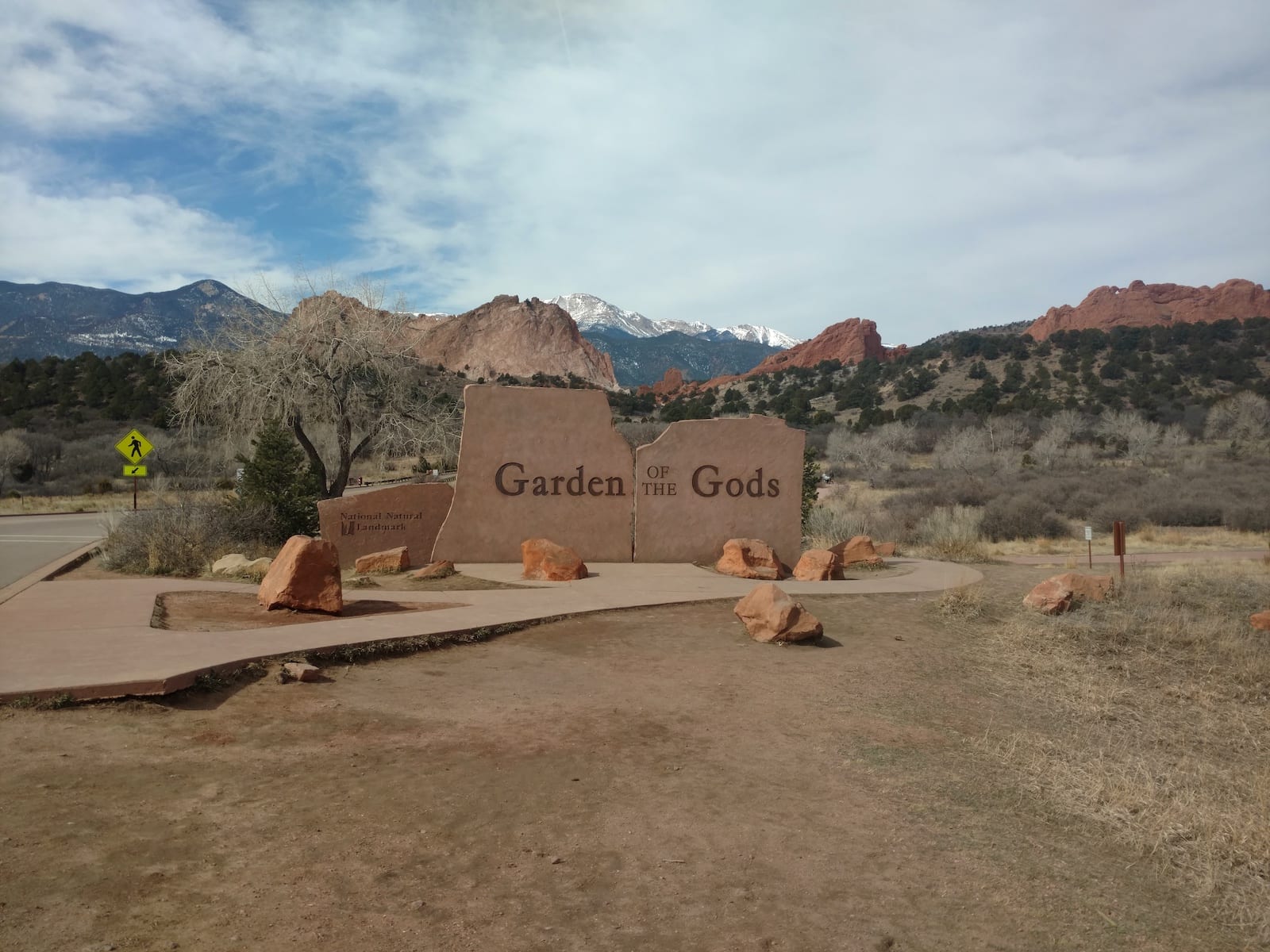 Garden of the Gods Sign Colorado Springs