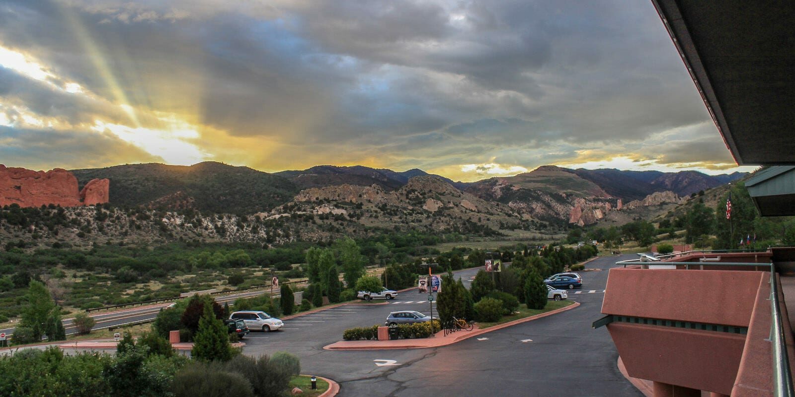 Garden of the Gods Summer Sunset