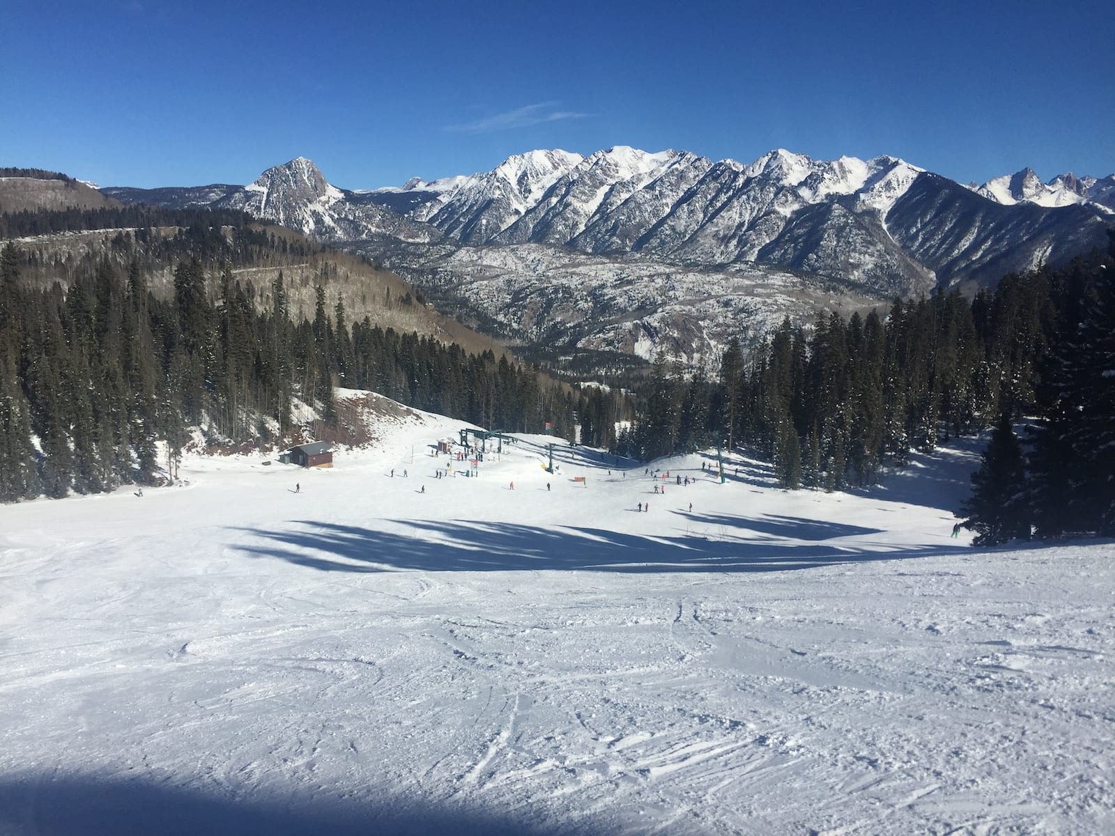 Purgatory Resort Durango Blue Sky Day
