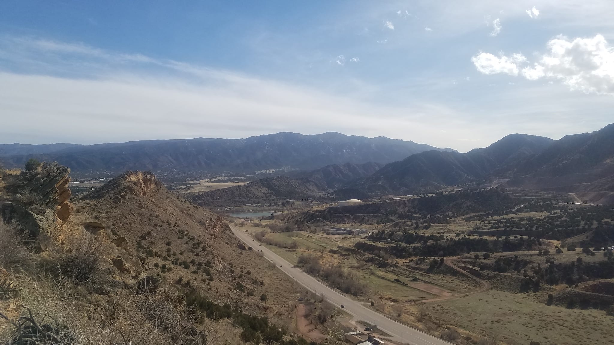 U.S. 50 from Skyline Drive in Canon City