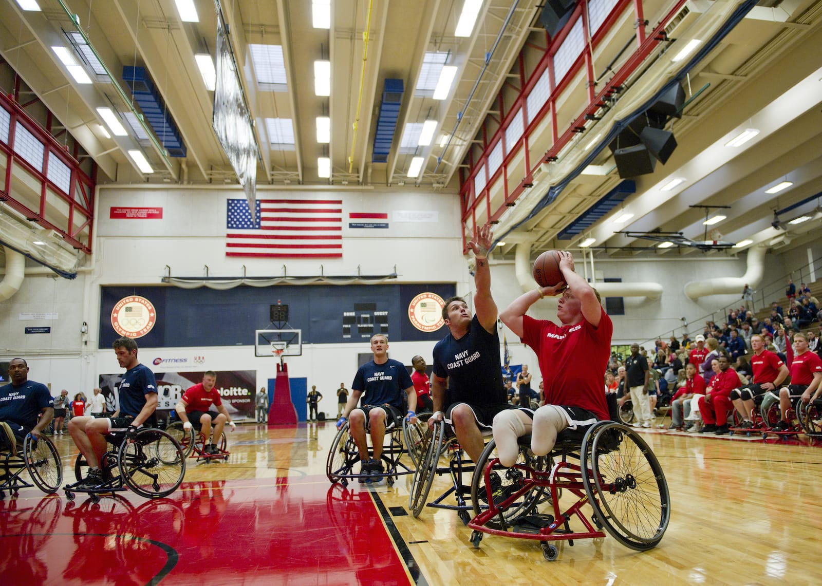 Basketball at the Olympic Training Center, CO