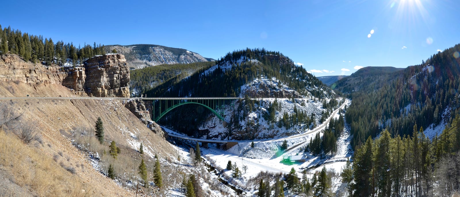 Jembatan Tebing Merah, Colorado