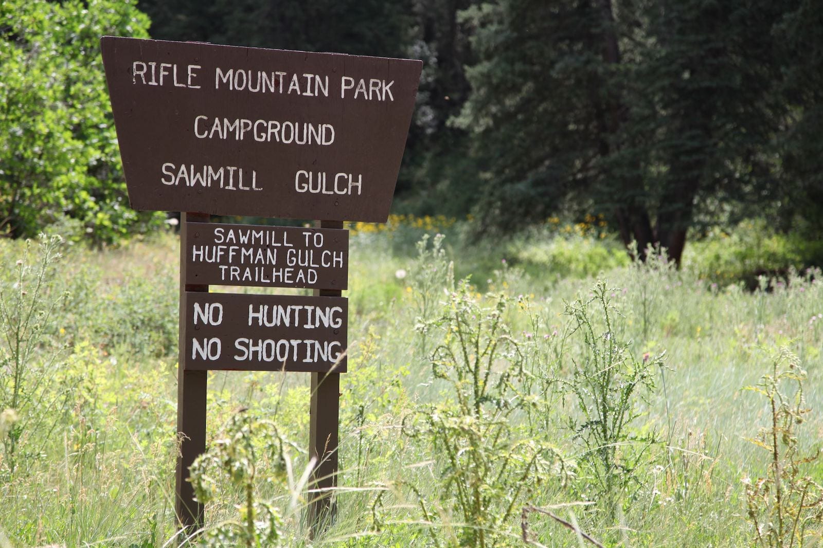 Rifle Mountain Park, CO