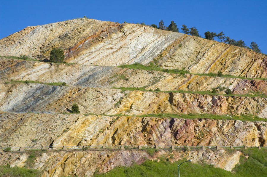 Dakota Hogback I-70 Road cut Morrison CO