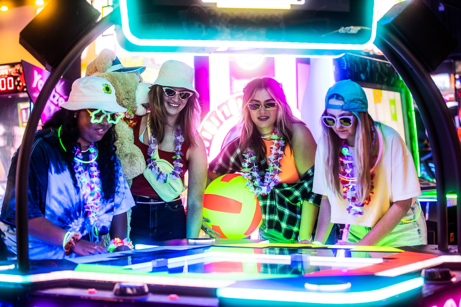 Image of people at Dave & Buster's in Denver, Colorado