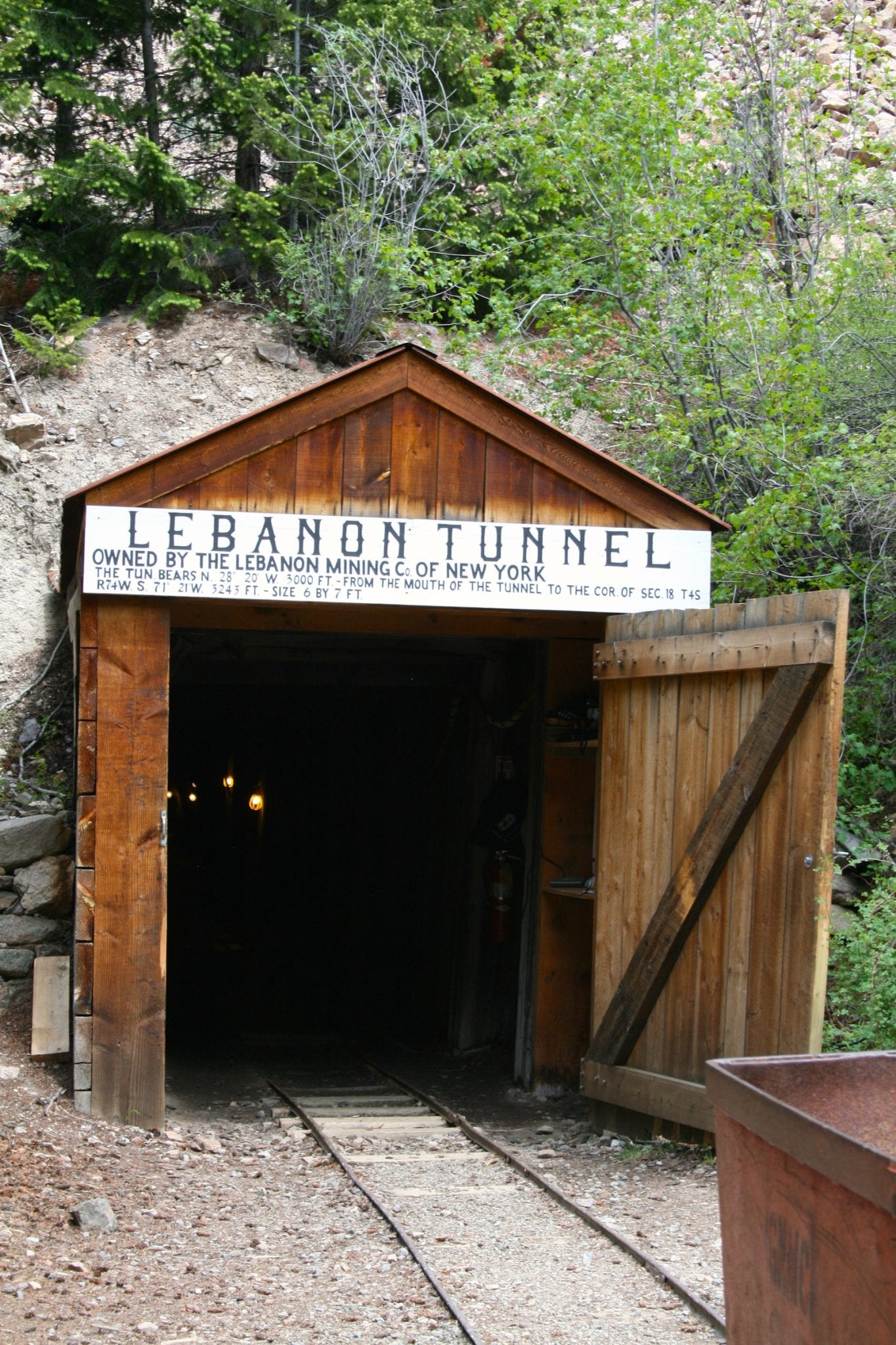 Lebanon Tunnel Silver Plume Colorado