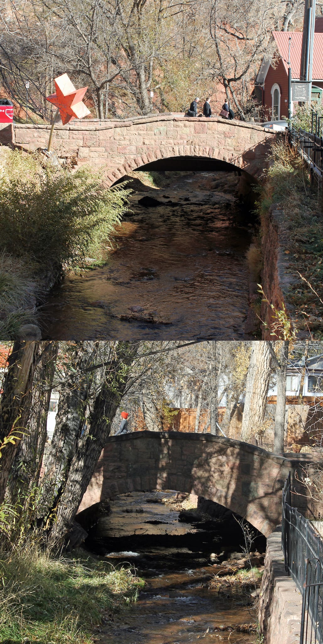 Manitou Springs Bridges Canon Ave Park Ave Fountain Creek