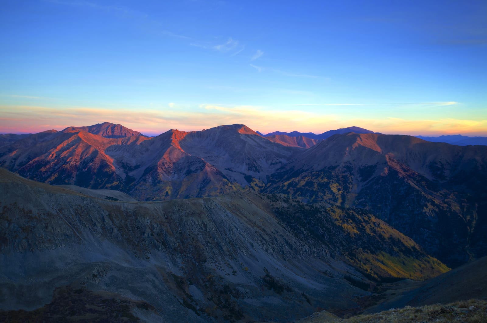 Mt Belford Colorado 14er Sunrise Hike