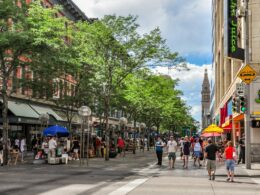 16th Street Mall in Denver, CO